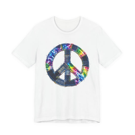 Tie-Dye Peace Sign T-Shirt