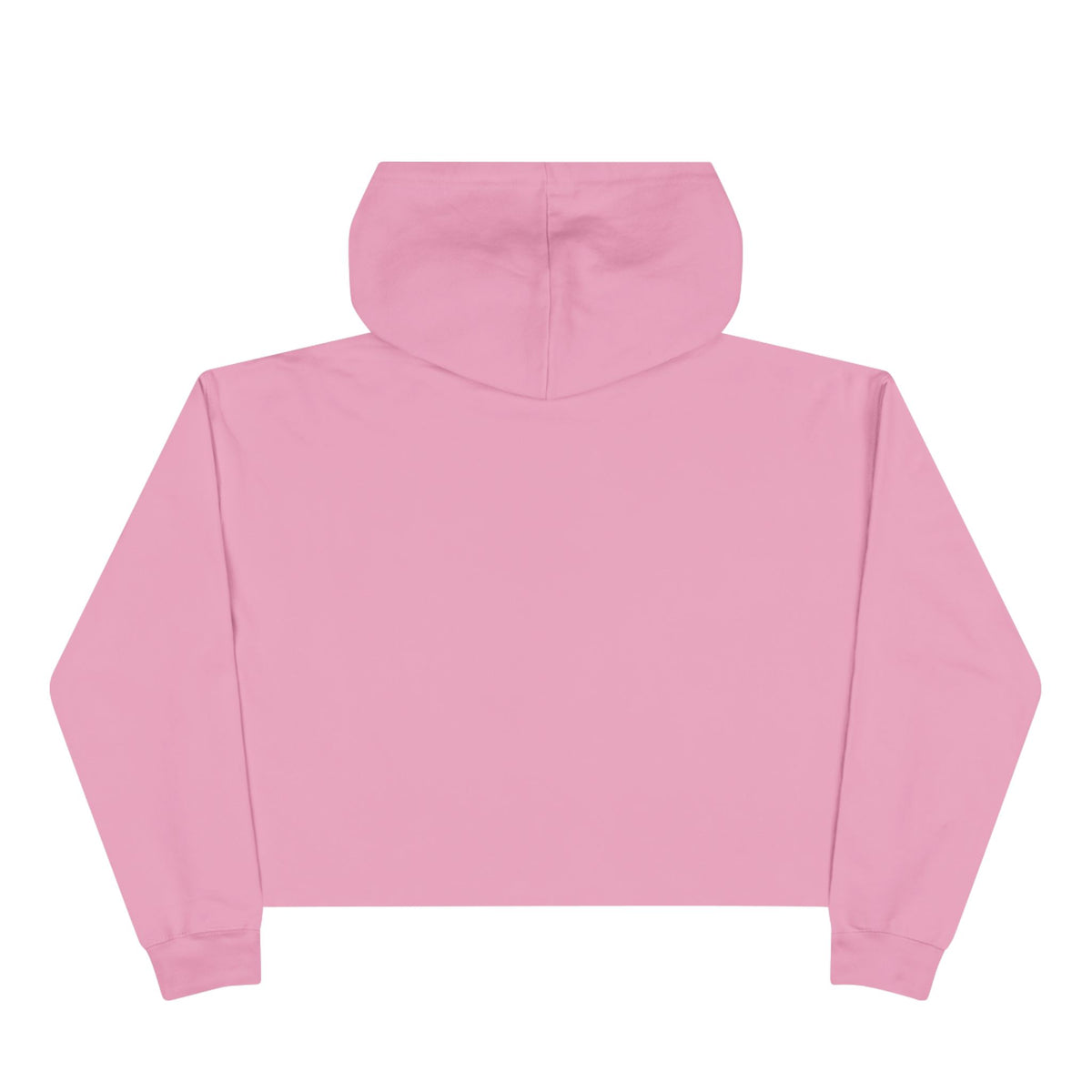 Happy Halloween Pink Pumpkin Crop Hoodie
