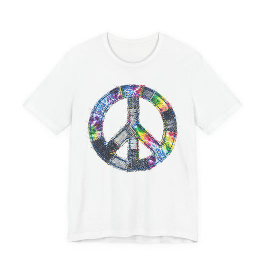 Tie-Dye Peace Sign T-Shirt