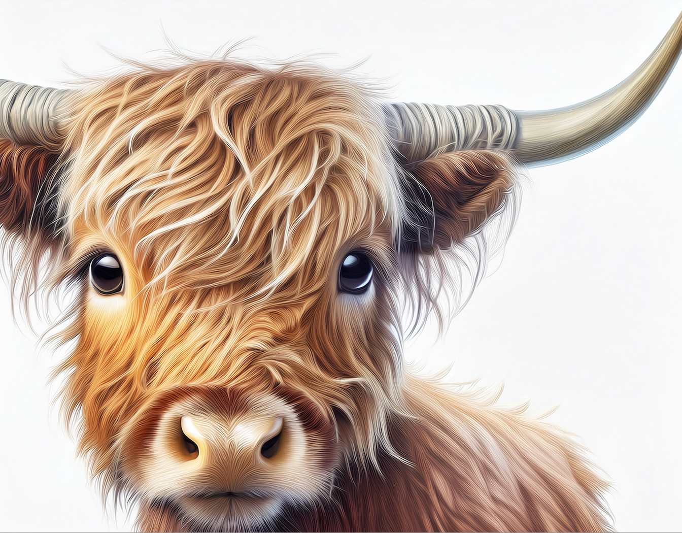 Highland Cow Canvas