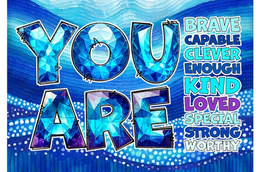 You Are Photo Board 12"x8"