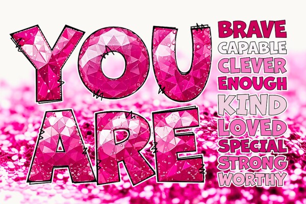 You Are Photo Board 12"x8"